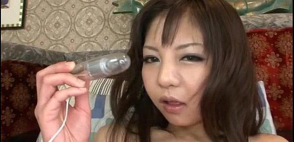  Extreme solo with milf in lingerie Hikaru Aoyama